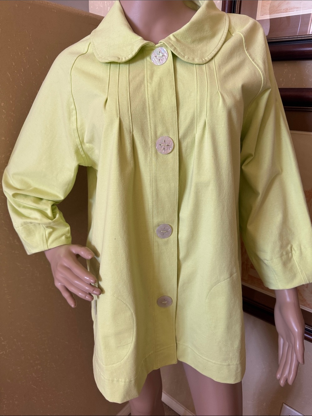 Neon Buddha Women’s Summer Tunic Top sz XL